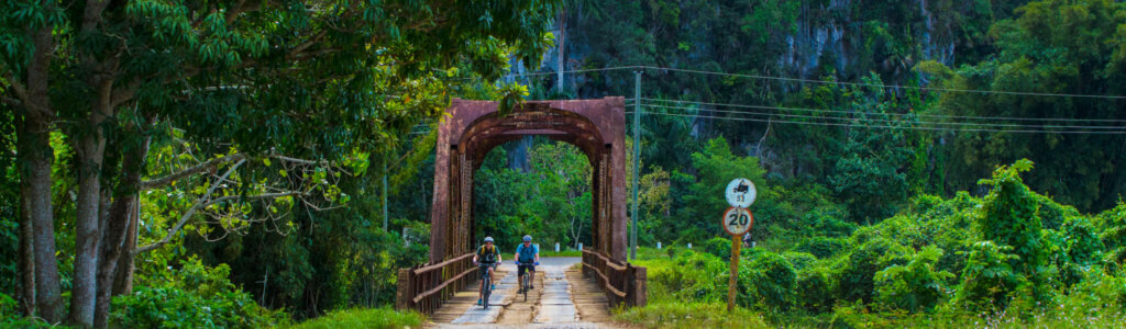 Cycling in Rural Cuba