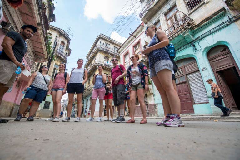 Guided tour of old Havana
