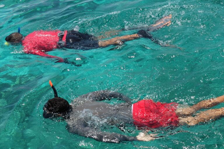 Snorkelling in Cuba