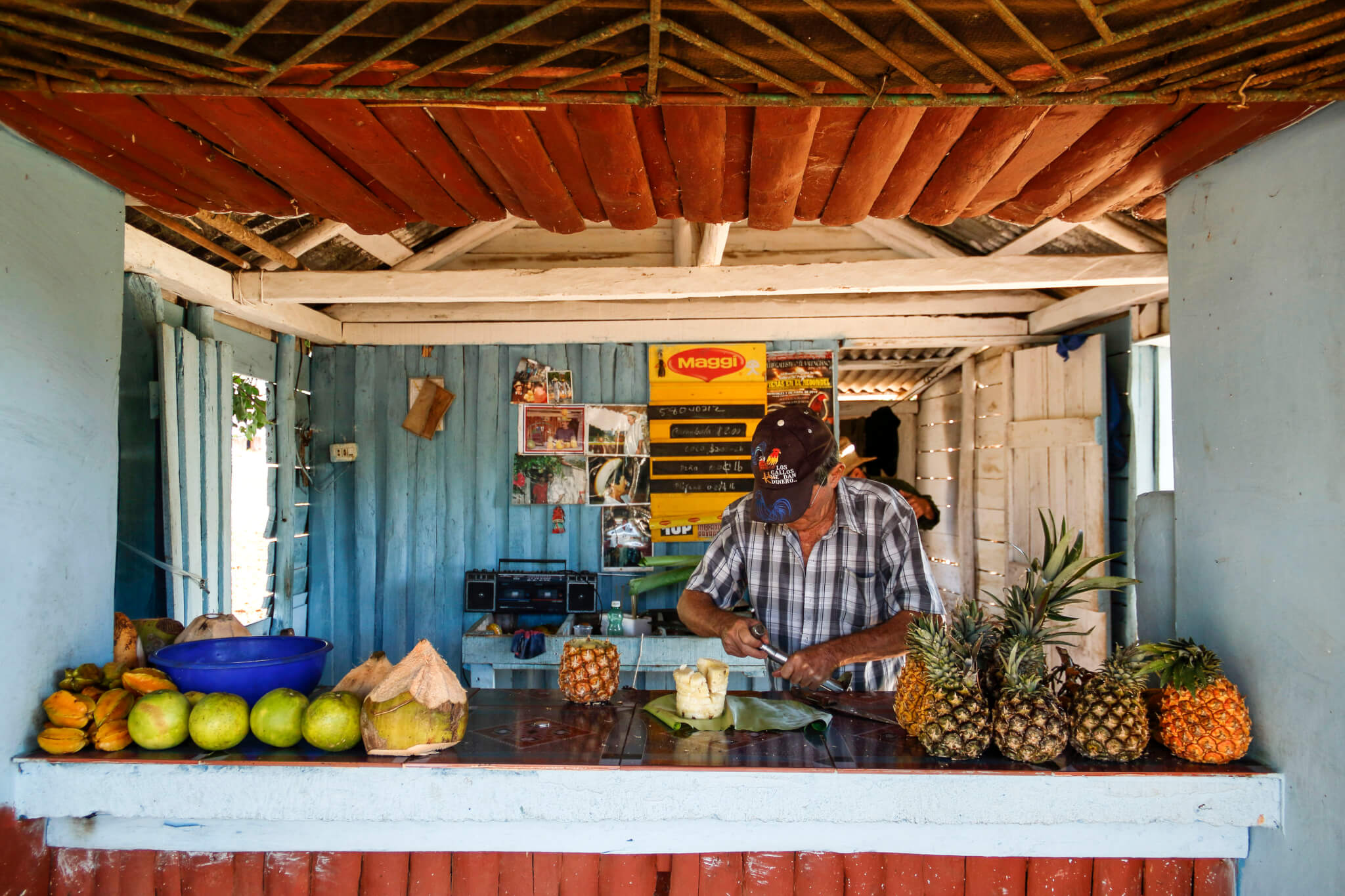 Fruit Man in Rural Cuba