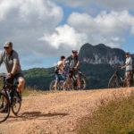 Group Cycling Through Pinar del Rio, Cuba