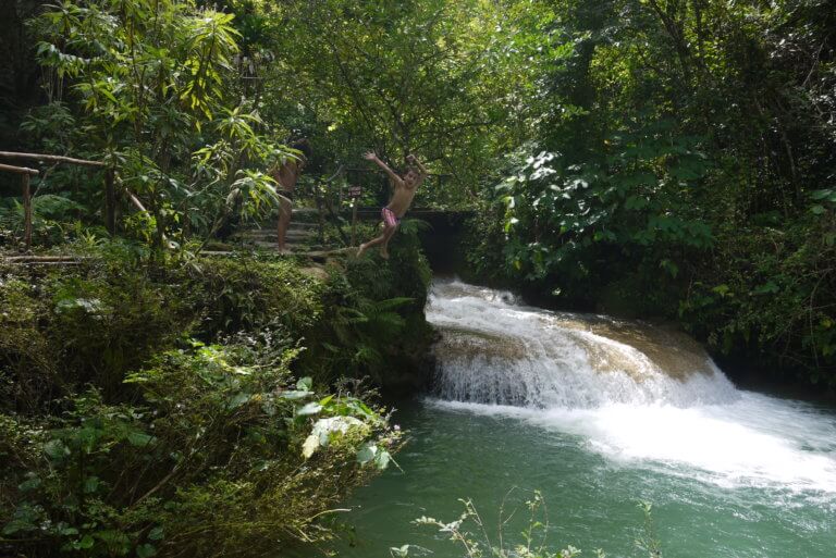 El Rocio waterfall, Cuba