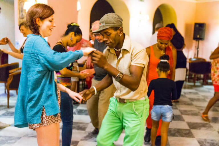 Salsa Dancing Class in Cuba