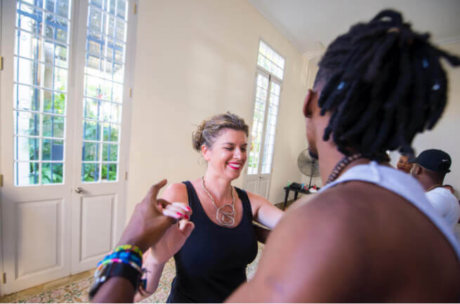 One on One Salsa Lesson in Havana, Cuba