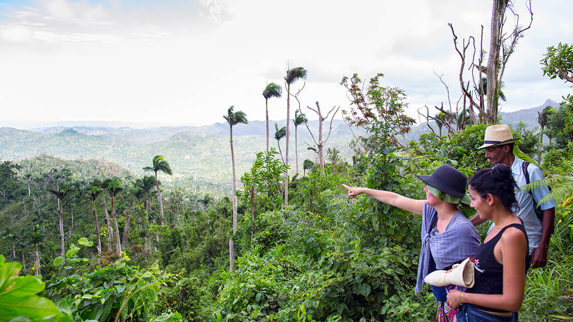 Trekking adventure in central Cuba